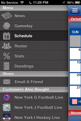 New York R Hockey Live screenshot 2