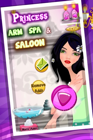 Princess Arm Spa & Salon: Make-up and Beauty Care Treatment Game for Girls & Teens screenshot 4
