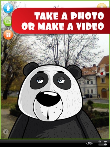 Cartoob Animal Bunch for iPad, photo and video tool, create your own cartoons screenshot 4
