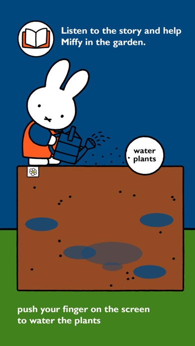 Miffy in the gardenのおすすめ画像2