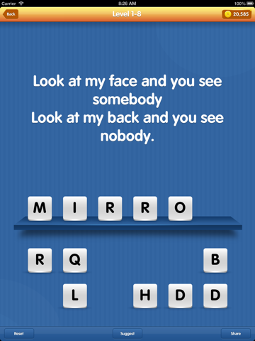 Screenshot #5 pour Riddles - Great Challenge for your Brain and Erudition. Fascinating intellectual game