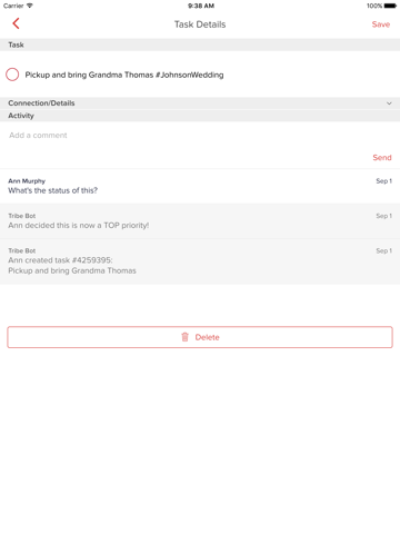 Screenshot #6 pour Tribe: Task Management