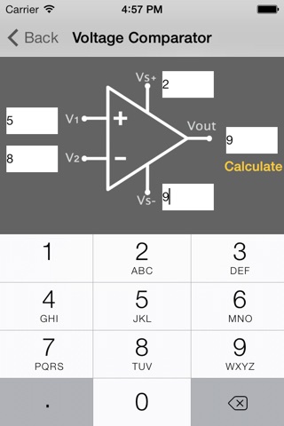 OpAmps screenshot 3