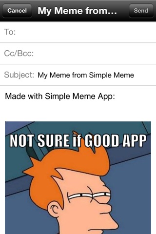 Simple Meme Free - Meme Creation Tool screenshot 4