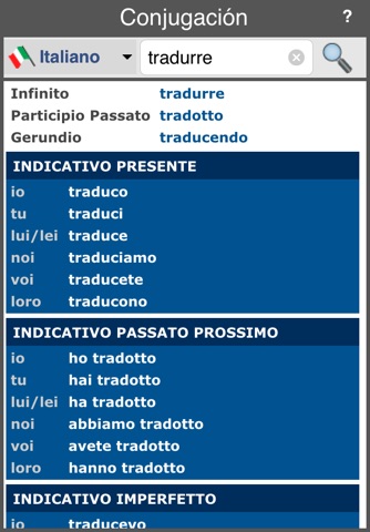 Verb Conjugation (Offline) screenshot 3