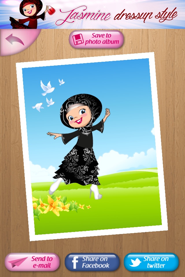 Jasmine dress up style screenshot 4