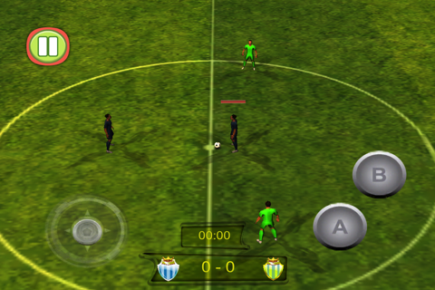 Football Soccer Real Game 2014 HD Free screenshot 2