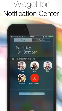 Quick Actions for Threema - A shortcut to Threema right from your Homescreen! iPhone image 3