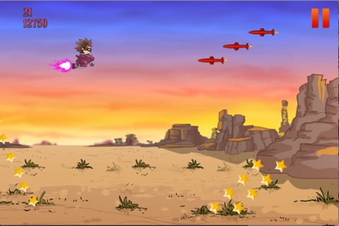 JetMan Rocket Sled screenshot 3