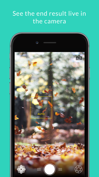 Screenshot #1 pour Shutter Cam - Personalised Live Filters