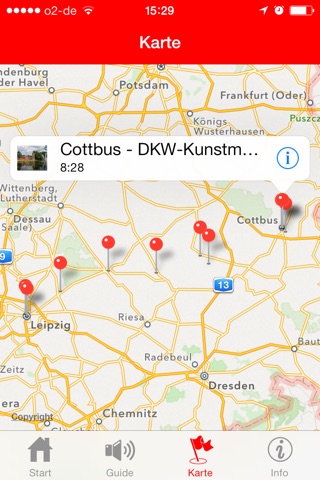 Cottbus - Leipzig Audioguide screenshot 4