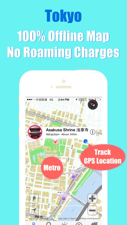 Tokyo travel guide with offline map and metro transit by BeetleTrip