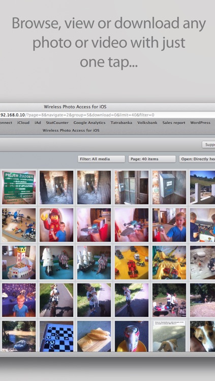 WiFi Photo & Video Access Lite