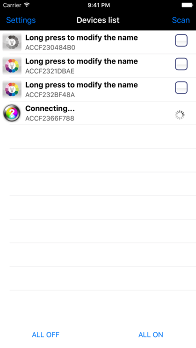 LED Magic Color 控制器、灯泡 screenshot