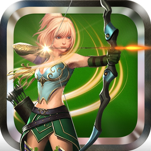 Ambush Girl Arrow Icon