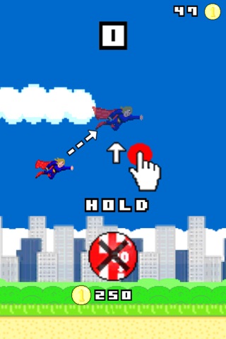 Captain Super Dude - The Amazing Flying Superhero screenshot 2