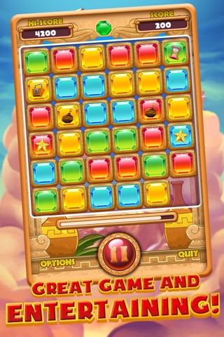 Gemini Gem - Fast Paced, Finger Exercise, Brain Works, Reflex and Strategy Puzzle Game of the Same Jewel Color & Discover Magical Gem! screenshot 4