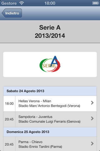 Live Scores for AS Roma screenshot 4