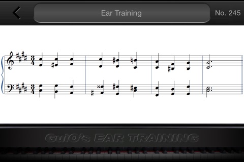 GuiO's Ear Training - 4 voice screenshot 4