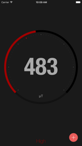 EMF Radiation Detector screenshot