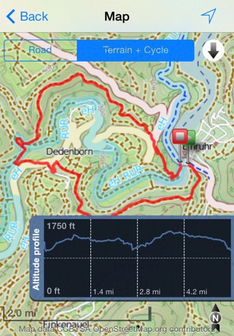 Trails - GPS tracker screenshot 2