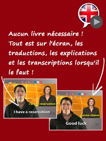 Screenshot #6 pour ANGLAIS - C'est tellement simple ! | Speakit.tv Cours en vidéo (FB001)