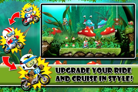 Dirtbike Daryl's Moto X Jungle Fiesta Trip! - Extreme Offroad Dirt Bike Mayhem FREE screenshot 3