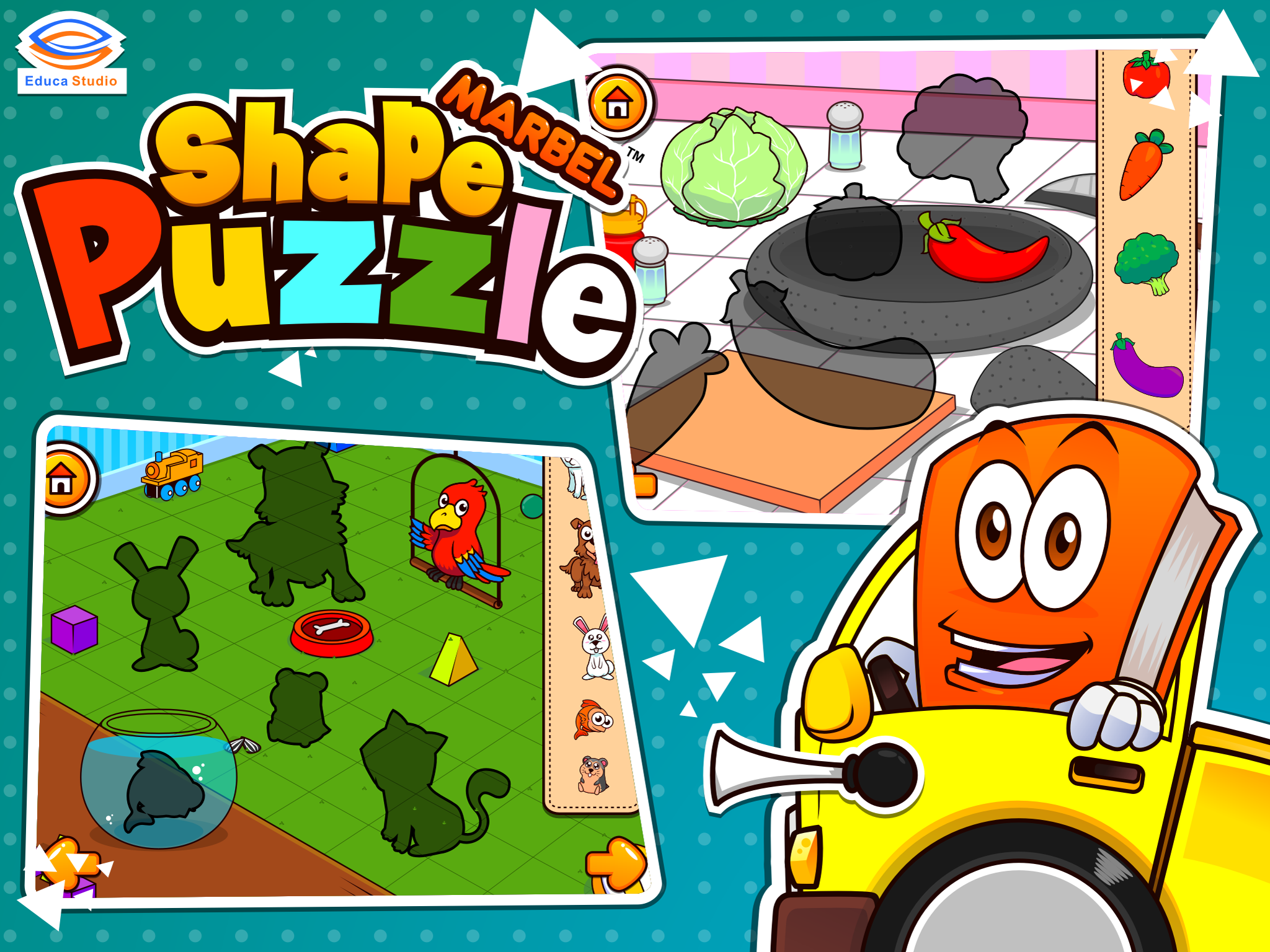 Marbel Shape Puzzle screenshot 10