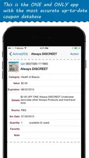 coupon keeper 2 lite iphone screenshot 3