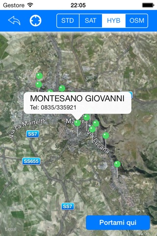 Matera OpenData screenshot 2