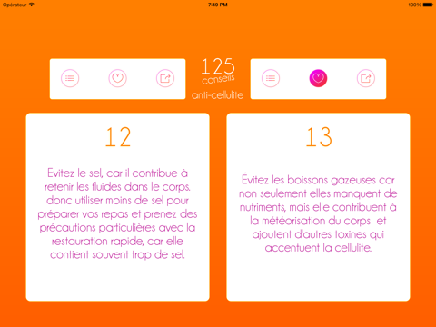 Screenshot #6 pour 125 conseils anti-cellulite
