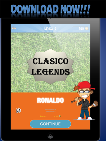 Screenshot #6 pour Les légendes du Clasico -  Qui est le joueur de football? Trouve qui est sur la photo - Ligue des Champions 13/14 by Jeux de football gratuits