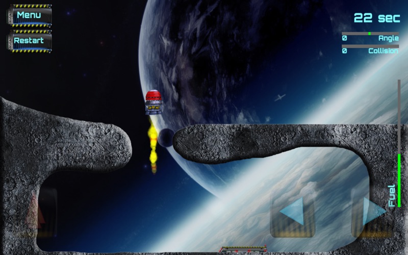 Screenshot #3 pour Lunar Lander Relaunched