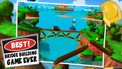 Screenshot #1 pour Bridge Builder Simulator - Real Construction Sim.