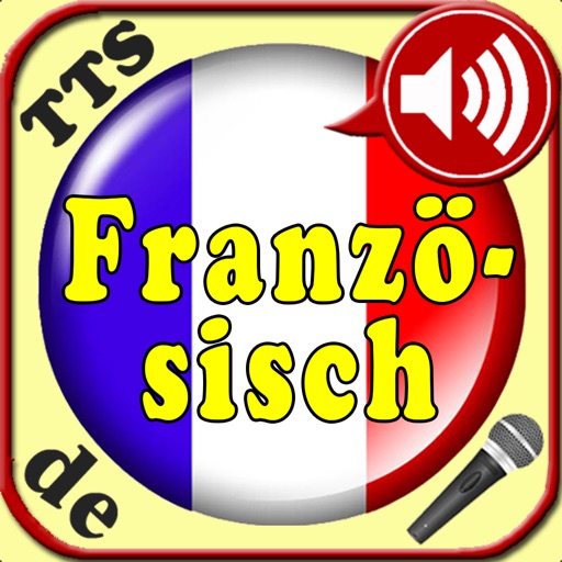 High Tech French vocabulary trainer Application with Microphone recordings, Text-to-Speech synthesis and speech recognition as well as comfortable learning modes icon