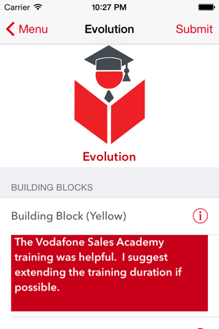 Vodafone Sales Academy mLearn screenshot 2