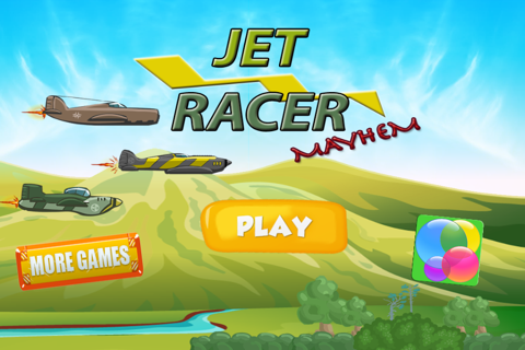 Air-Force Jet-Pilot Dog-Fight: Bat-tle Race-r Pro screenshot 2