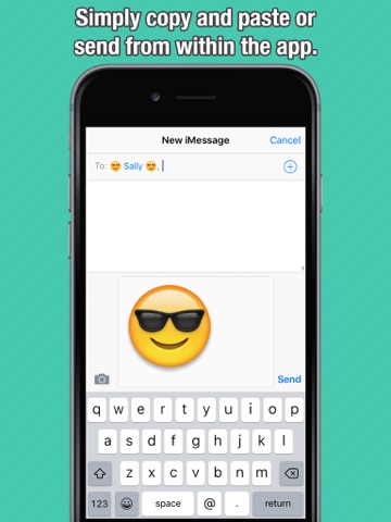 Screenshot #5 for Super Sized Emoji - Big Emoticon Stickers for Messaging and Texting