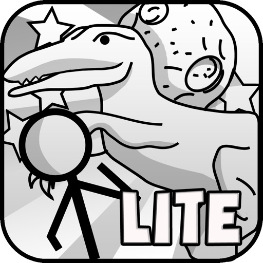 Draw Runner LITE - A Unique Stickman Adventure - by Top Free Fun Games icon