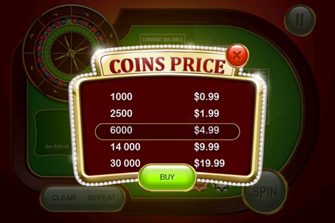 Aries Roulette - Real Life Casino Roulette Table screenshot 4