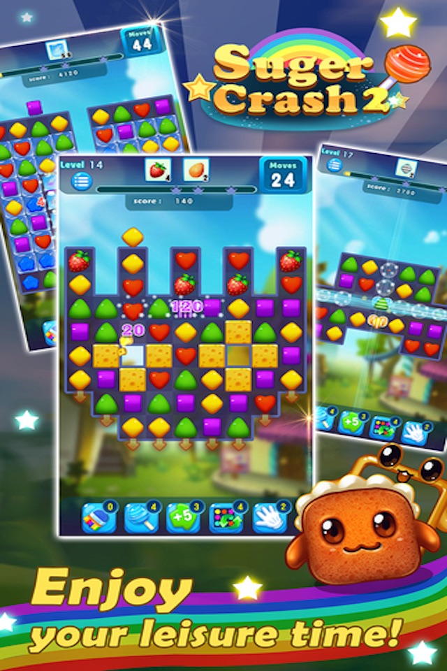 Sugar Blast Mania - 3 match puzzle yummy game screenshot 4