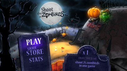 How to cancel & delete Shoot The Zombirds from iphone & ipad 4