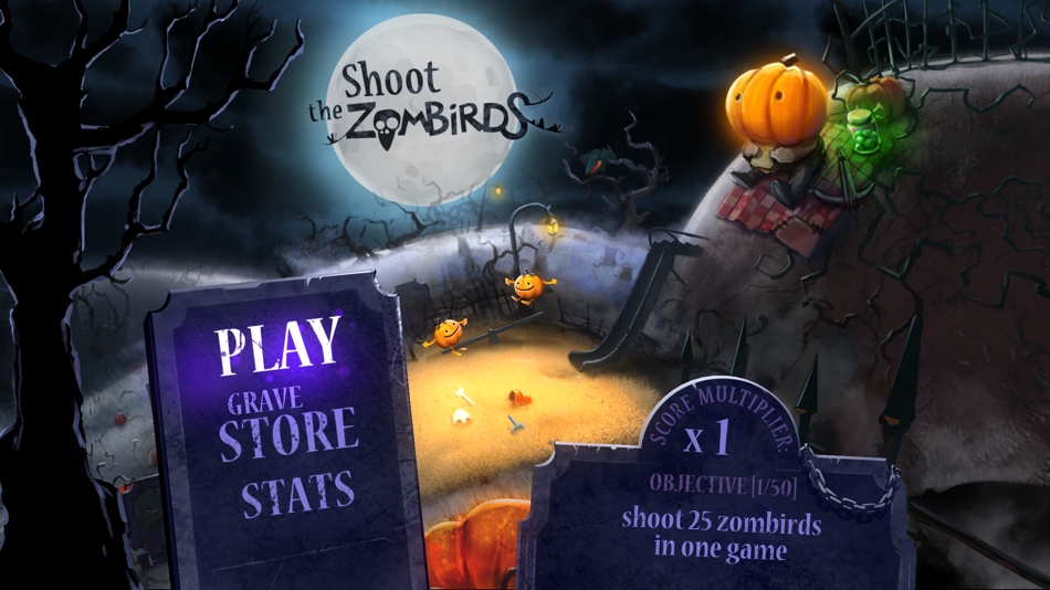 #4. Shoot The Zombirds (iOS) 由: Infinite Dreams Inc.