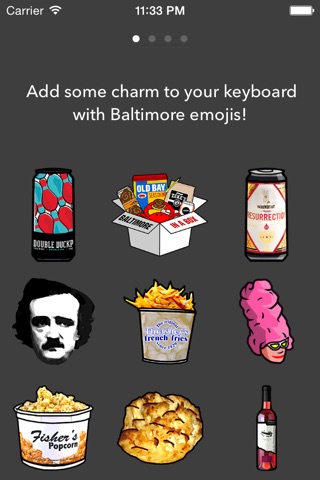 Baltimore Emojis from Baltimore in a Box screenshot 2