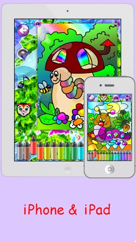 Butterfly Flutter - Coloring Pictures with Caterpillar Meadow and Dragonfly Weed Sanctuaryのおすすめ画像5