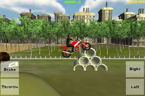 Motocross 3D - With your motorbike do stunts and show them! screenshot 3