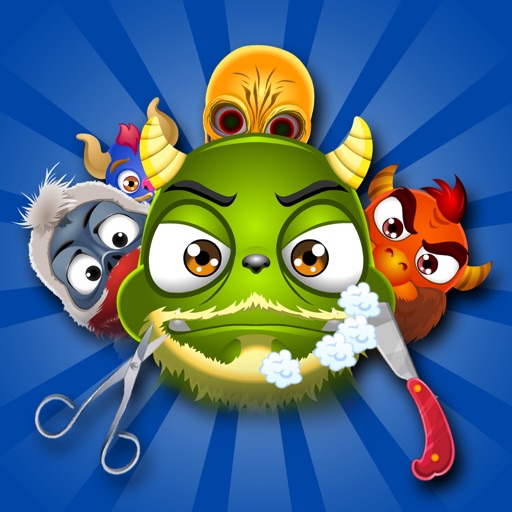 Baby Monster Shave & Makeover Salon - crazy little skin hair doctor shaving spa games for kids iOS App