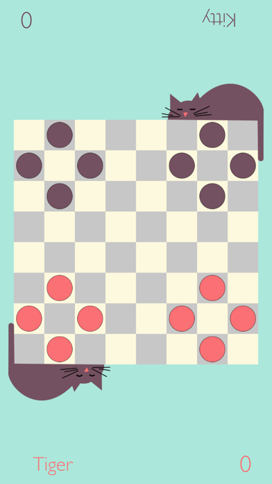 Screenshot #1 pour Dot strike - unique hybrid of checkers and billiard