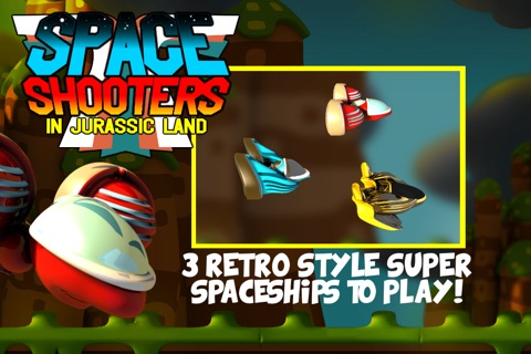 Space Shooters in Jurassic Land screenshot 2