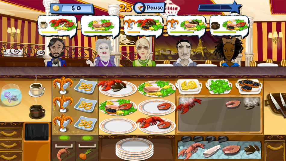 #2. Happy Chef 2 (iOS) 由: Nordcurrent UAB